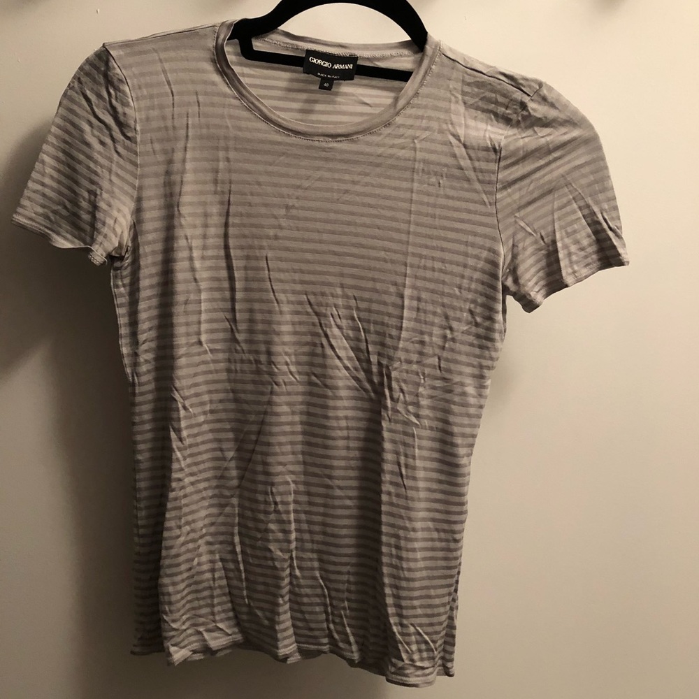 Giorgio Armani stripped t-shirt